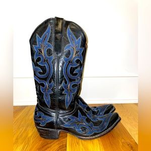 Old Gringo Stitched Leather Cowgirl Boots 8.5B
